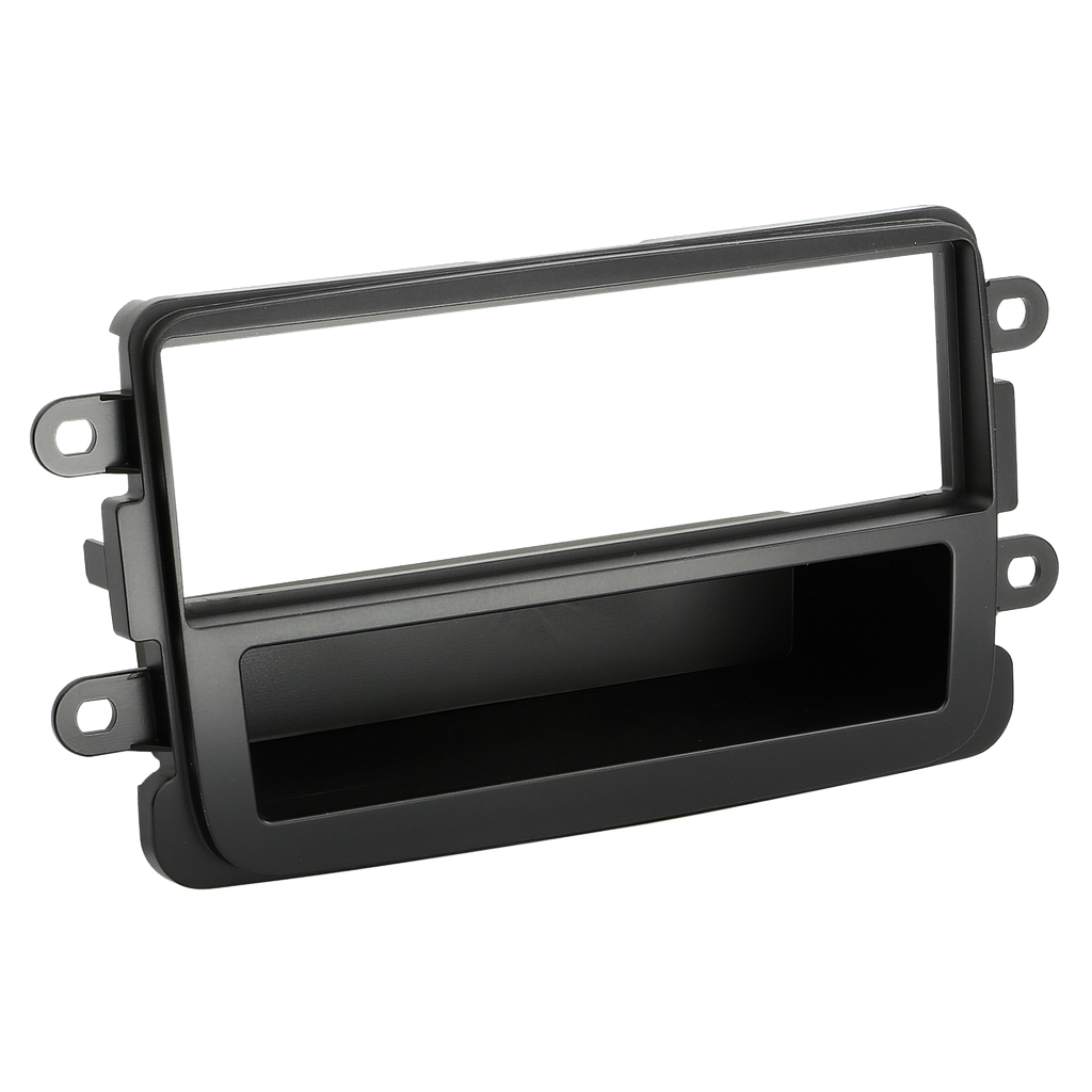 1-DIN RB mit Fach Dacia/Fiat/Nissan/Opel/Renault schwarz 281250-13-2