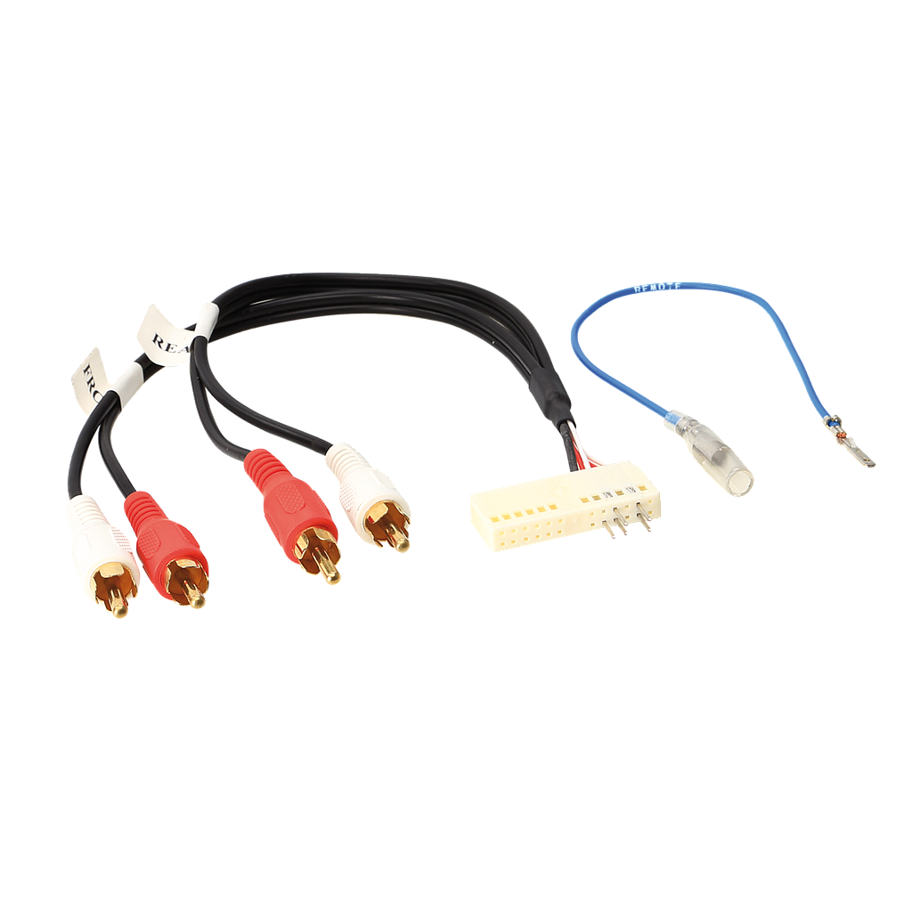 Aktivsystemadapter Audi 4 Kanal Mini ISO>ISO