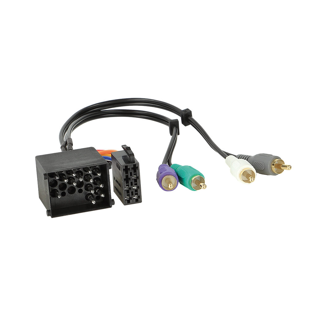 Aktivsystemadapter BMW/Landrover/Rover 17Pin>Cinch  13-1020-51