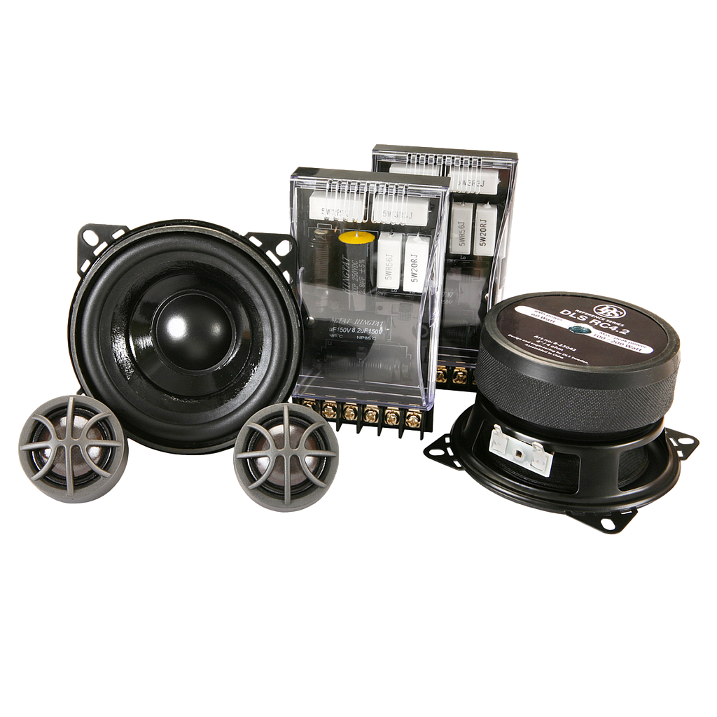 10cm 2 Wege LS-System- separate X-Over 60 WRMS CK-RC4.2