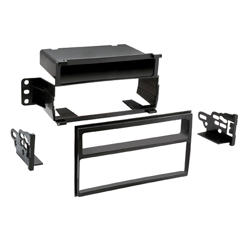 1-DIN RB mit Fach Nissan Versa / Tiida  (US Version) schwarz 281210-12