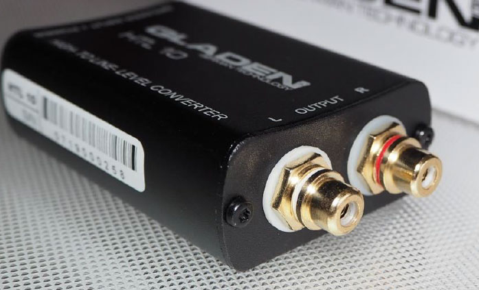 Gladen HTL 10 High-low Adapter mit remote control