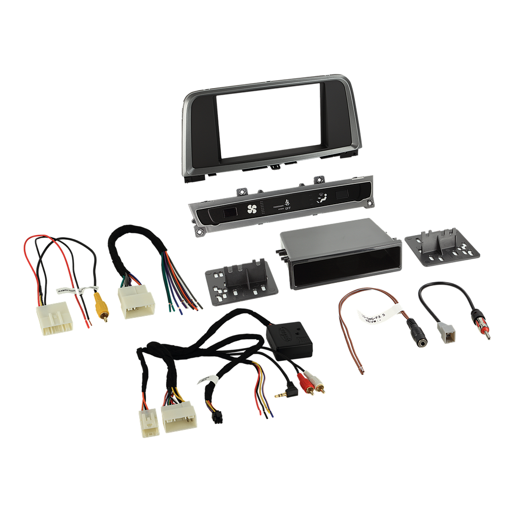 1/2-DIN Kit mit Fach Kia Optima 2017-2019 LFB/Klimatronic 621178-42-1