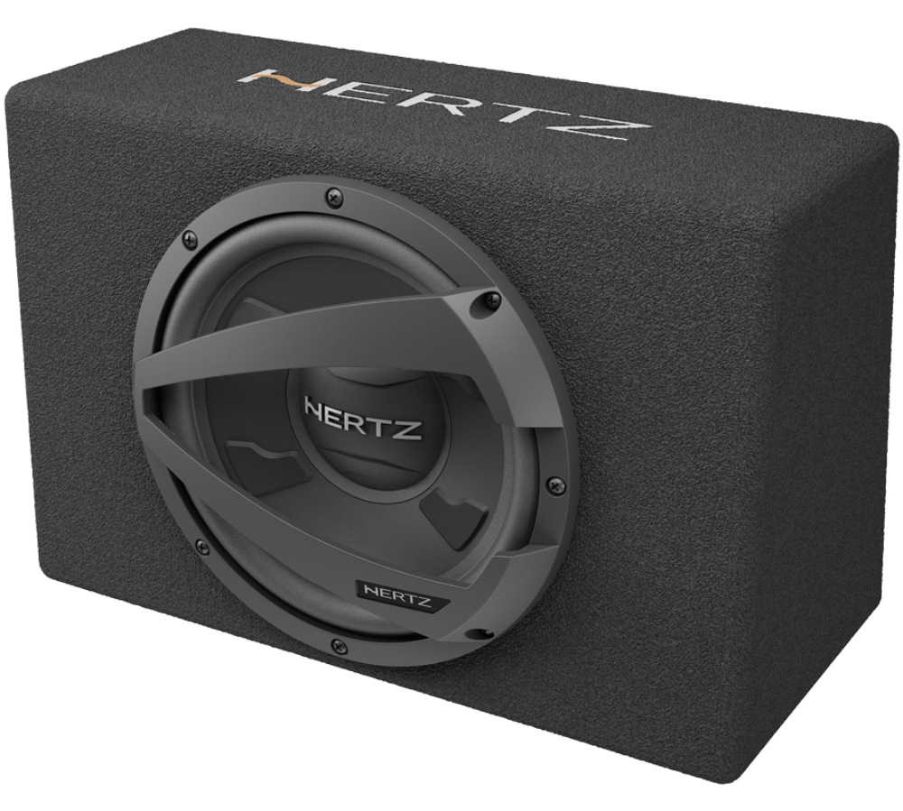 Hertz DBX-25.3 25cm Subwoofer mit Gehäuse