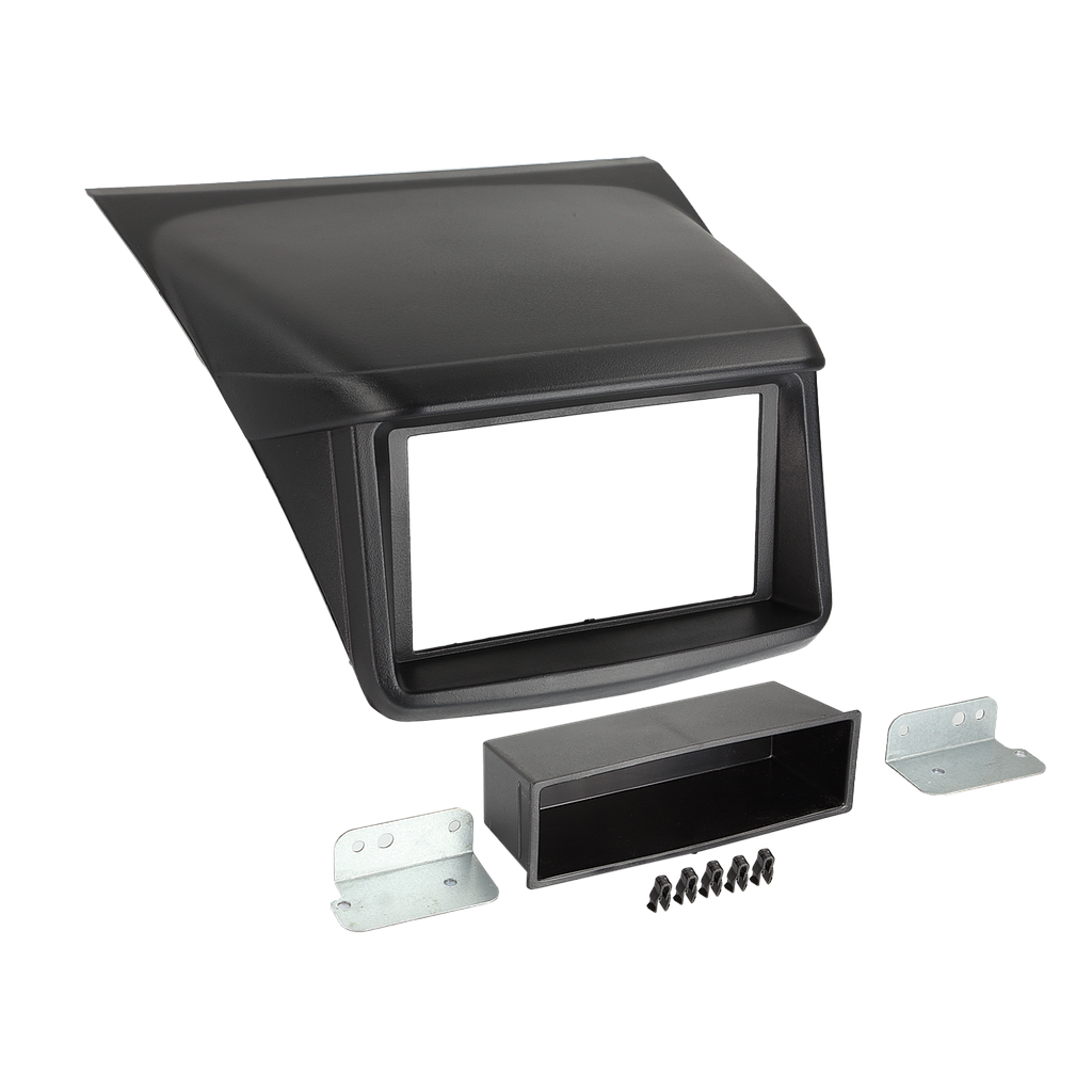 2-DIN Radioblende Mitsubishi schwarz 381200-24-1