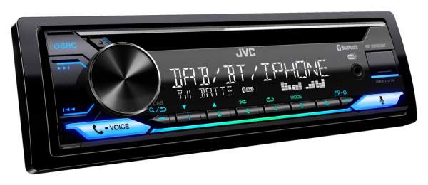 JVC KD-DB922BT 1-DIN Autoradio mit USB, AUX und Bluetooth