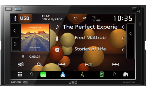 JVC KW-M875DBW 
