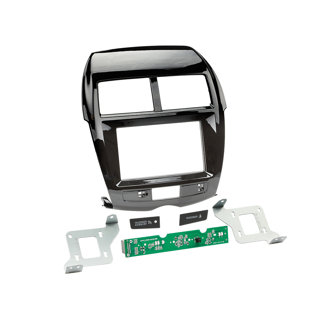 2-DIN RB Citroen C4 / Peugeot 4008 Klavierlack / schwarz 381200-11-2