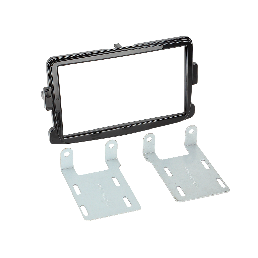 2-DIN RB Dacia/Fiat/Nissan/Opel/Renault Klavierlack 381250-14-2