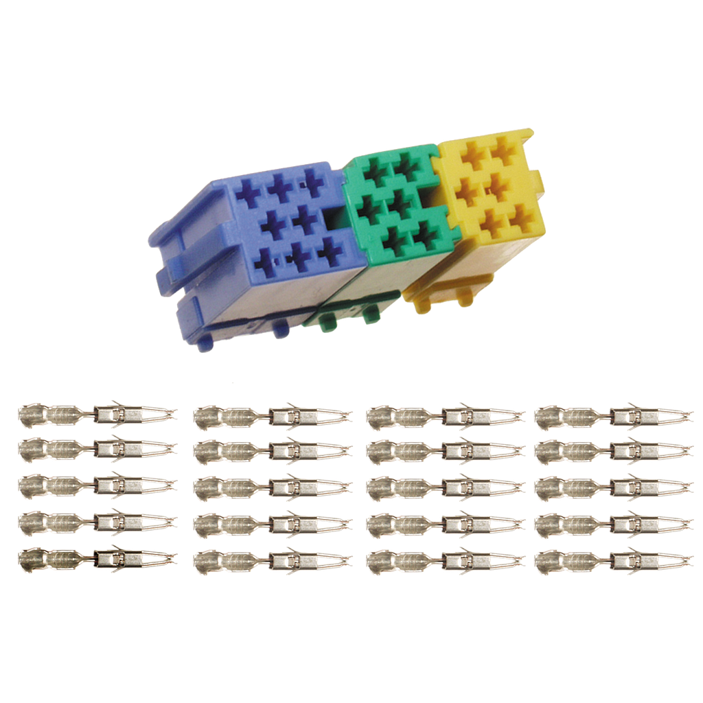 Montageset Mini-ISO Stecker 23 teilig 361441