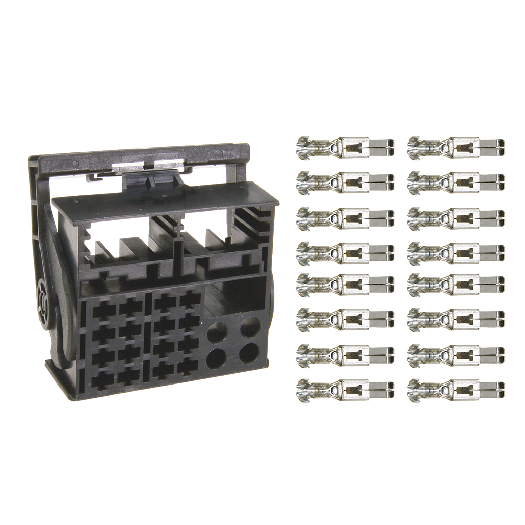 Montageset Quadlock Steckergehäuse 20-teilig 361025