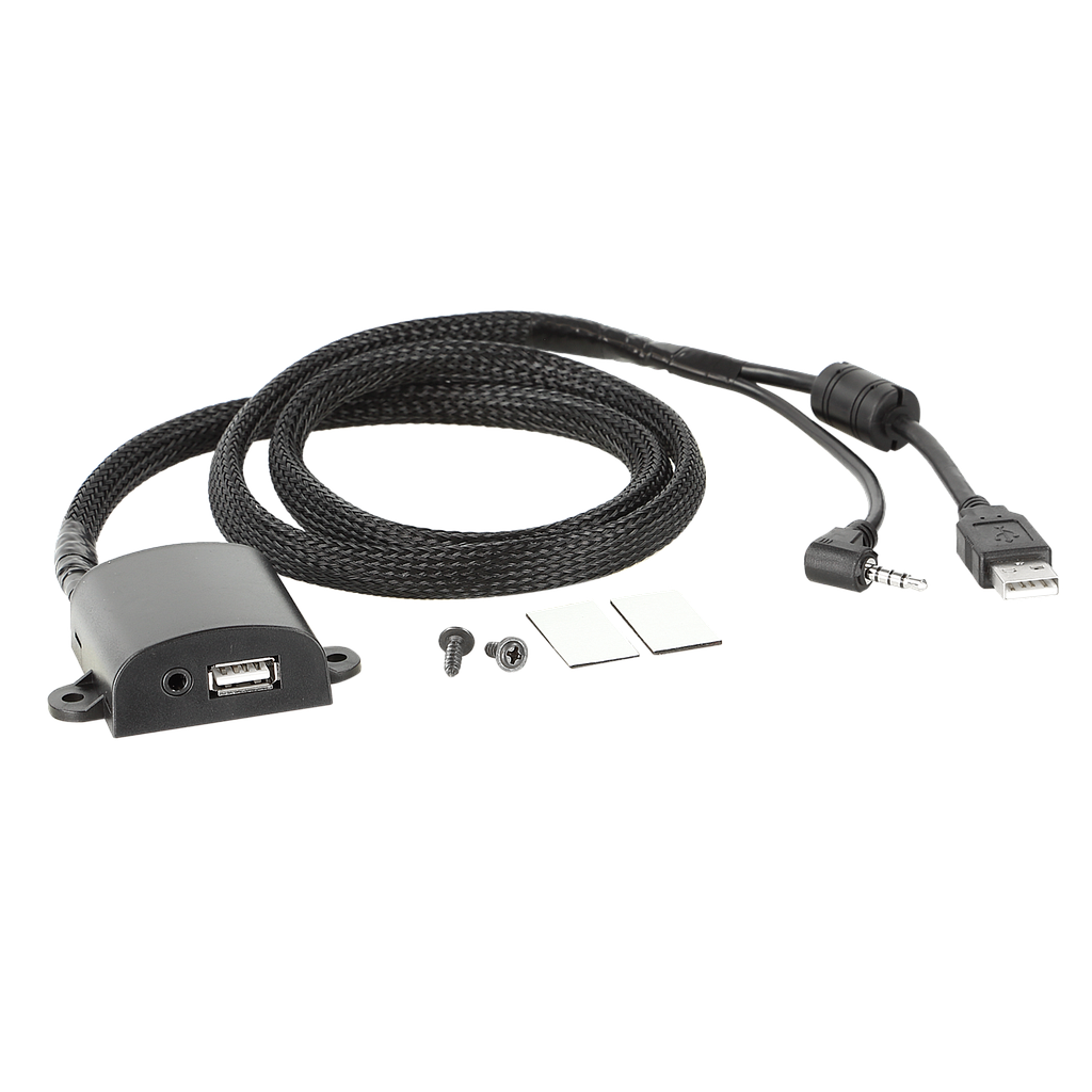 USB/AUX-AV Aufbaugehäuse universal 44-1000-004