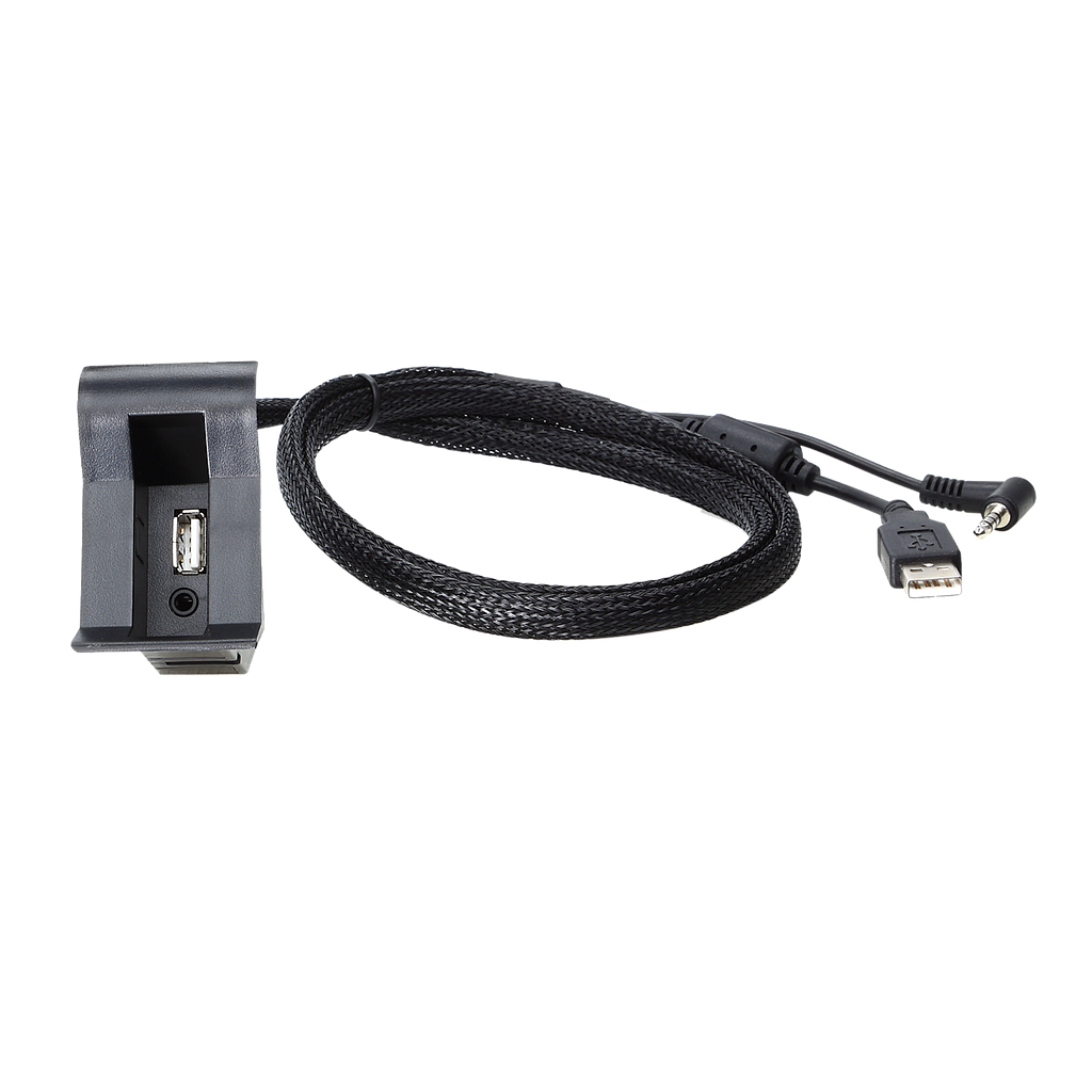 USB/AUX Einsatz VW EOS/Golf V/VI/Passat 3C/Touran 44-1324-001