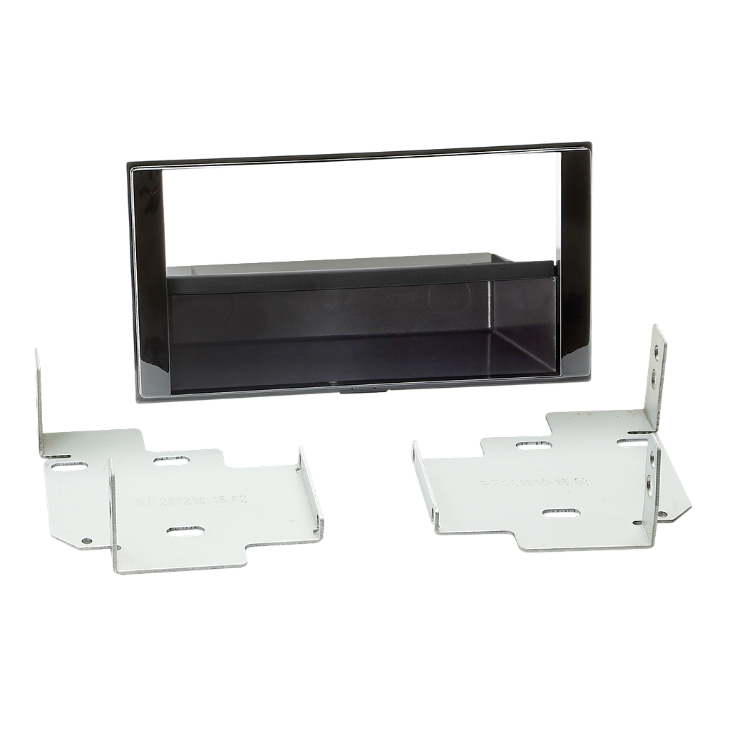 2-DIN RB mit Fach Nissan Micra / Note Klavierlack 281210-16-1