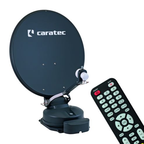 [CASAT500S.04] Caratec Smart-D Sat-Antenne CASAT500S (50cm), Dark Edition in grau