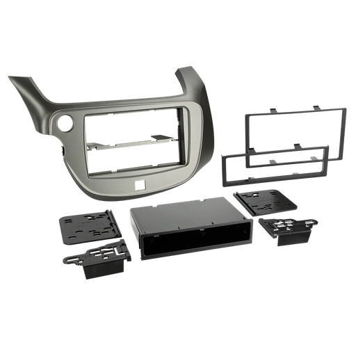 [ACV 381130-24-1] 2-DIN Blende Honda Fit/Jazz 2009-2013 silber 381130-24-1