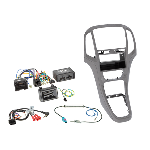[ACV 611230-23-1] 1/2 DIN Kit Opel Astra J 2009-2016 LFB titan grau 611230-23-1