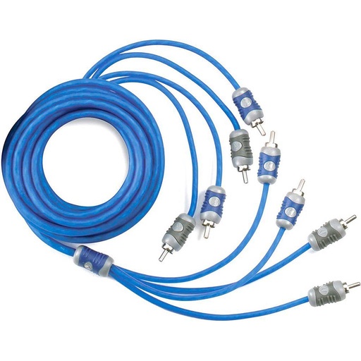 [KicKI46] KICKER 4 Kanal Cinchkabel 6 m KI46