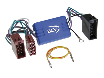 [ACV 13-1332-02] 13-1332-02 Aktivsystemadapter Audi/VW ISO/10Pin ISO>ISO