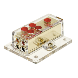[2100000034635] Verteilerblock (gold) 1 x 20 mm²  / 4 x 10 mm² 30.3601-04