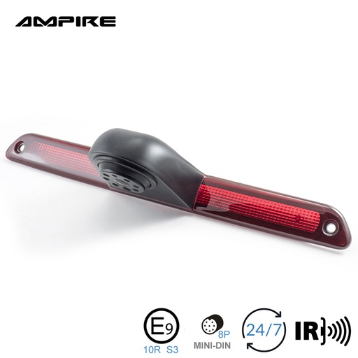 [ampKV-SPRINTER-4G] Rückfahrkamera für Mercedes Sprinter, VW Crafter 1 mit MINI-DIN Steckern